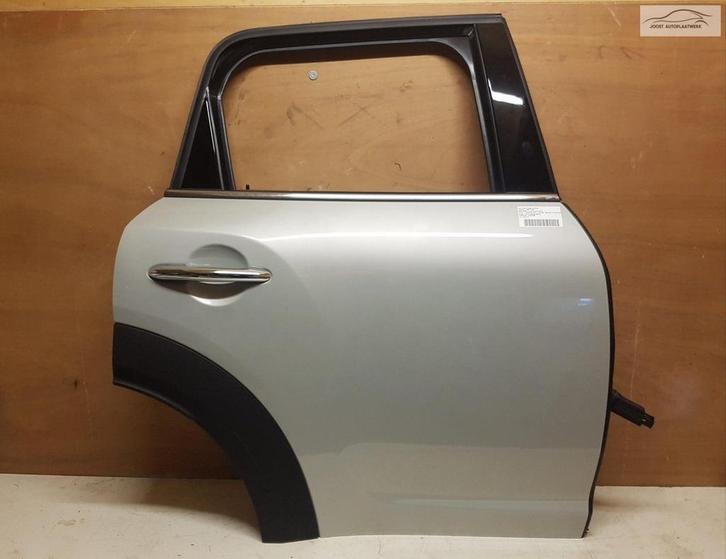 Portier rechtsachter Mini Countryman F60 v.a 17 White Silver, Auto-onderdelen, Carrosserie en Plaatwerk, Deur, Mini, Achter, Rechts