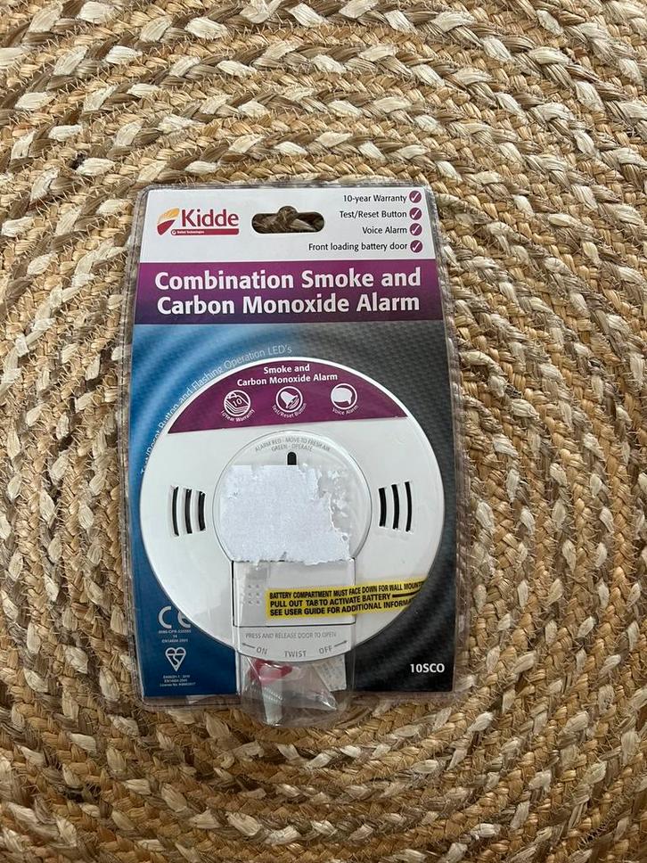 Combinatie rook- en koolmonoxide melder | KIDDE | nieuw!, Doe-het-zelf en Verbouw, Alarmsystemen, Nieuw, Detector, Sensor of Melder