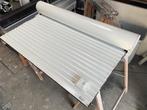 Wit elektrisch rolluik 120 cm breed x 115 cm hoog, Doe-het-zelf en Verbouw, Rolluiken, Ophalen, Gebruikt, 100 tot 150 cm, Elektrische bediening