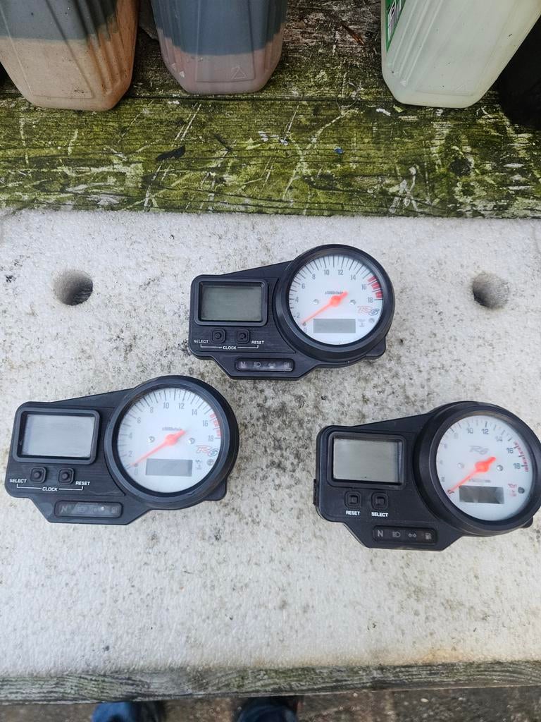 2x tellerunit Yamaha R6 99-02, Ophalen of Verzenden