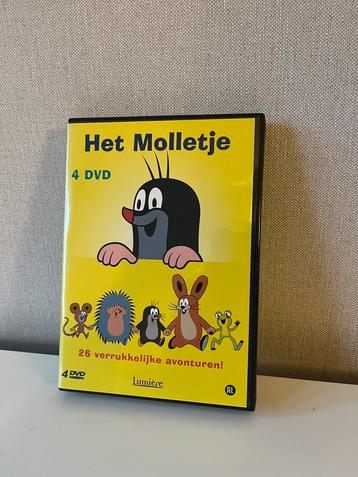 Te koop: 4 DVD-box van Het Molletje beschikbaar voor biedingen