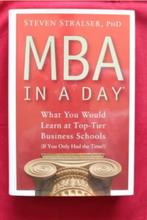 MBA in a day - Steven Straliser, Ophalen of Verzenden, Zo goed als nieuw