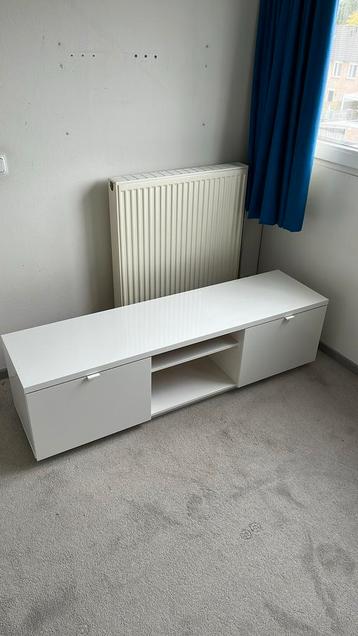 Ikea BYAS witte tv meubel