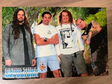 Poster Sepultura / Backstreet Boys beschikbaar voor biedingen