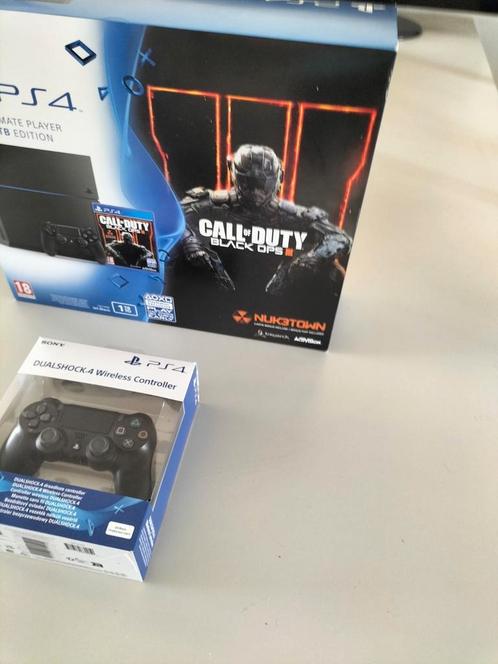 PlayStation 4 1 tb met controller, Spelcomputers en Games, Spelcomputers | Sony PlayStation 4, Zo goed als nieuw, Met 1 controller