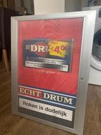 Drum Shag reclamebord, Ophalen of Verzenden, Gebruikt, Reclamebord
