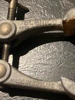 Antieke Laboratorium glas klem, merk Technico. Zgan., Antiek en Kunst, Antiek | Gereedschap en Instrumenten, Ophalen of Verzenden