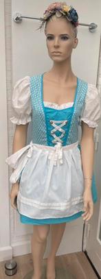 Tiroler dirndl, jurk met blouse ineen maat 40, Maat 38/40 (M), Ophalen of Verzenden, Zo goed als nieuw, Kleding