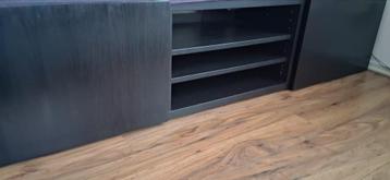 Ikea Besta TV meubel 180cm - Zwartbruin - afbeelding 2