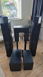 Erg mooi Jamo 7.2 surround speakerset+ Denon AVR X3100W, Ophalen, Zo goed als nieuw, Audio