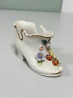 Vintage Victoriaanse bisque porseleinen schoen porselein, Antiek en Kunst, Ophalen of Verzenden