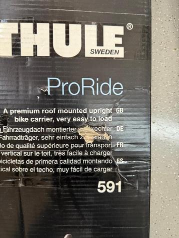 2 stuks THULE PRORIDE 591 Fietsendrager sets  beschikbaar voor biedingen