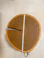 Boomstam salontafel, 100 tot 150 cm, Zo goed als nieuw, Minder dan 50 cm, Rechthoekig