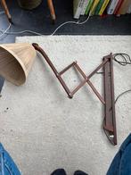 Schaarlamp sixties, Ophalen, Hout, Sixties, jaren zestig, retro, 75 cm of meer