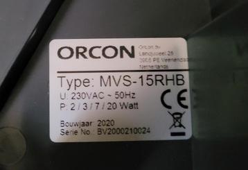Ventilatieunit Orcon beschikbaar voor biedingen