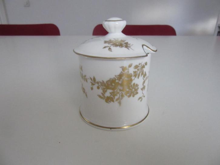 Crown Staffordshire England- Aristocrat 'Pot en deksel'-NWST, Antiek en Kunst, Curiosa en Brocante, Ophalen of Verzenden