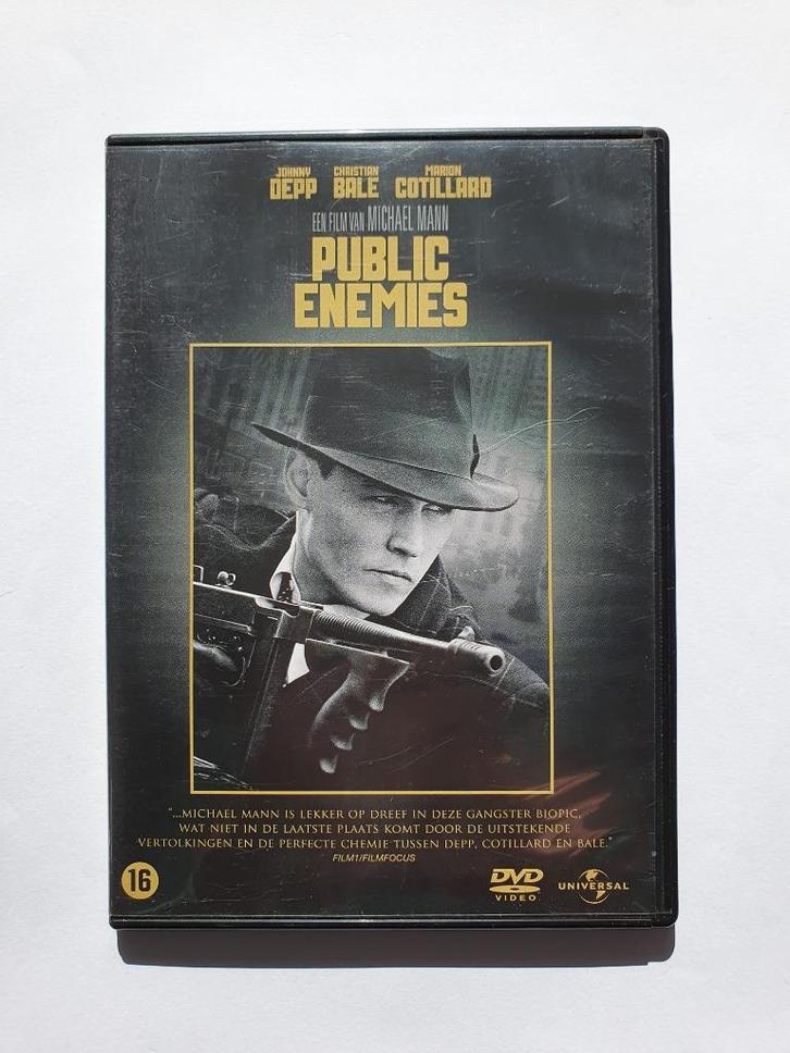 Public Enemies, Cd's en Dvd's, Dvd's | Actie, Vanaf 16 jaar, Ophalen of Verzenden