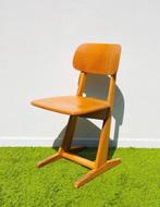 Casala schoolstoel ~ Vintage 60s ~ Stoel, Ophalen of Verzenden, Gebruikt, Stoel(en)