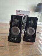 Trust Speakers - PC/Laptop, Computers en Software, Pc speakers, Ophalen of Verzenden, Gebruikt, Audiokanaal 2, Trust