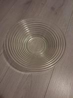 Te koop glazen schaal, Ophalen, Rond, Glas