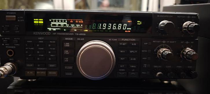 Kenwood Ts450s met ssb/cw filters, en Atu, Telecommunicatie, Zenders en Ontvangers, Zo goed als nieuw, Ophalen of Verzenden
