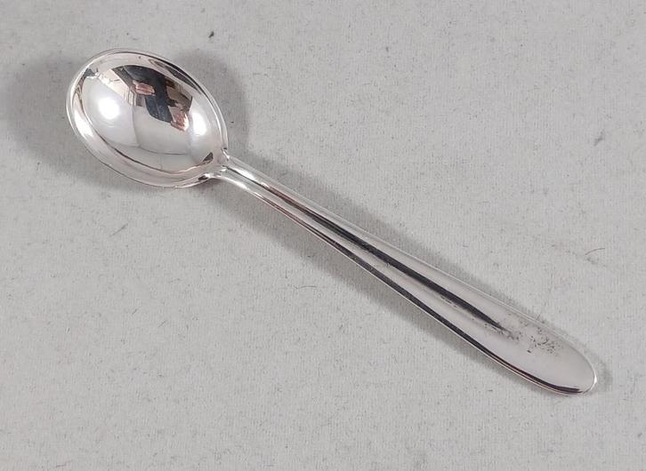 Zilveren Mokkalepeltje model 400 antiek 835 zilver, Antiek en Kunst, Antiek | Goud en Zilver, Zilver, Ophalen of Verzenden