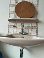 Wastafel met planchet, Doe-het-zelf en Verbouw, Sanitair, Ophalen of Verzenden, Wastafel