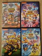 Paw Patrol DVD Collectie - 4 Films!, Alle leeftijden, Ophalen of Verzenden, Zo goed als nieuw