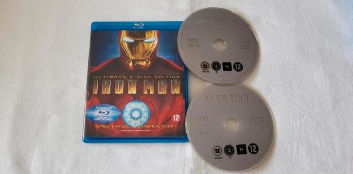 Iron Man/Actie/Blu-ray's/Marvel, Cd's en Dvd's, Blu-ray, Zo goed als nieuw, Actie, Ophalen of Verzenden