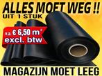 EPDM Eco Rubberflex - Tridex - v.a. € 6,50 m² excl., Ophalen, Overige materialen, Zwart, Nieuw