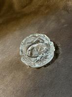 kristallen zoutschaaltje, Gebruikt, Overige typen, Ophalen of Verzenden, Glas