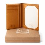 Poltrona Frau Heren Portemonnee Cognac Leer Nieuw, Overige merken, Eu, Eu, Beige