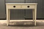 Houten dressoir/make-up tafel (wit), Ophalen, Gebruikt, 25 tot 50 cm, Met lade(s)