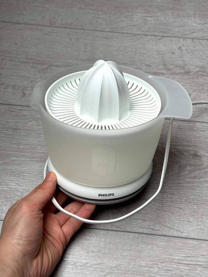 philips citruspers, Witgoed en Apparatuur, Juicers, Zo goed als nieuw, Citruspers, Elektrisch, Ophalen of Verzenden
