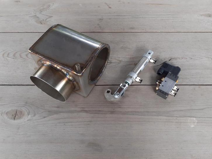 Uitlaatklep Uitlaat Scania V8 Stainless Steel RVS, Auto-onderdelen, Vrachtwagen-onderdelen, Scania, Ophalen of Verzenden