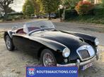 MG MGA Cabriolet | 1958 | Route 66 Auctions, Auto's, Overige carrosserieën, Zwart, Bedrijf, Handgeschakeld