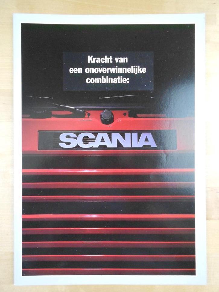 Scania 93 113 143 Introductie Brochure 1987 – G-P-R-Torpedo, Boeken, Auto's | Folders en Tijdschriften, Zo goed als nieuw, Overige merken