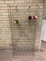 Wijnrek (draadstaal) voor 84 flessen. BxH 60x140., Huis en Inrichting, Woonaccessoires | Wijnrekken, Ophalen, Gebruikt, 25 flessen of meer
