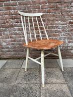 Vintage houten stoel Edsby Verken Fanett Ilmari Tapiovaara, Huis en Inrichting, Ophalen, Gebruikt, Overige kleuren, Eén