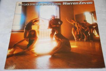 Warren Zevon – Bad Luck Streak In Dancing School LP Vinyl beschikbaar voor biedingen