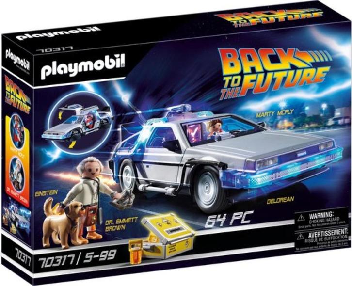 Playmobil 70317 Back to the Future Delorean Nieuw in doos !!, Kinderen en Baby's, Speelgoed | Playmobil, Nieuw, Complete set, Ophalen