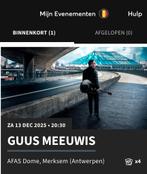 2 Tickets Guus Meeuwis Golden Circle Antwerpen, Tickets en Kaartjes, Twee personen, December, Overige typen