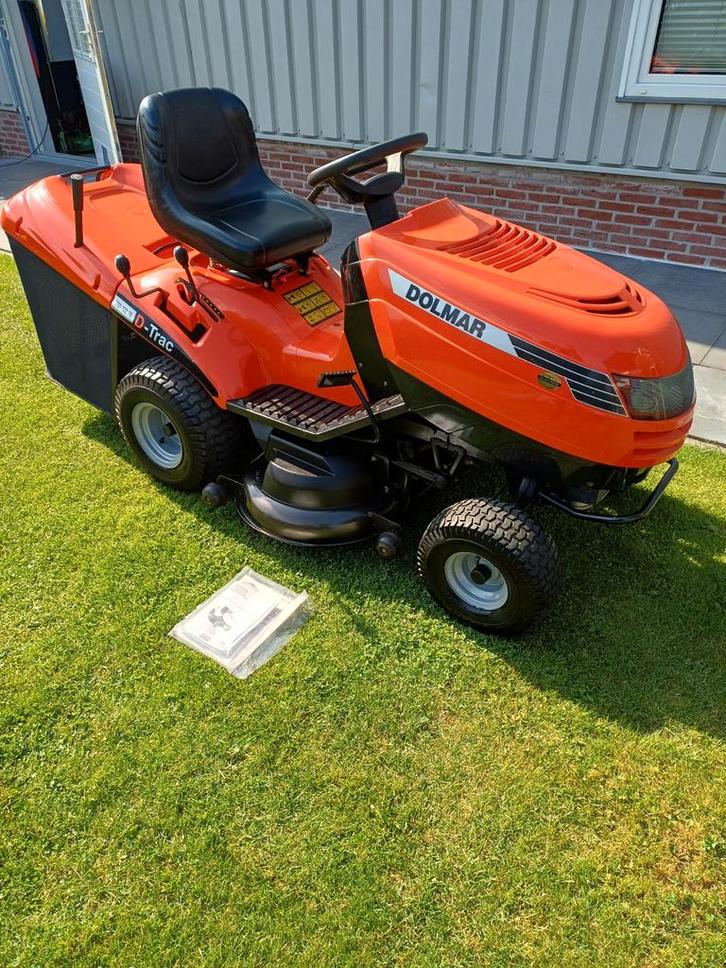 DOLMAR D-Trac 16/102 15,5pk OHV AVS B&S, NW staat! Incl BTW, Tuin en Terras, Grasmaaiers, Zo goed als nieuw, 50 cm of meer, Cirkelmaaier