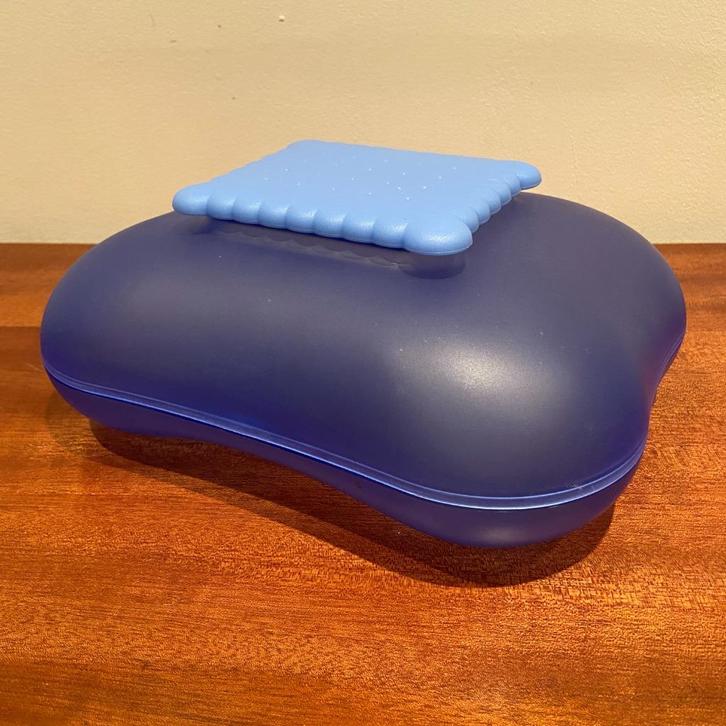 Alessi Mary Biscuit koektrommel Stefano Giovannoni, Huis en Inrichting, Keuken | Keukenbenodigdheden, Gebruikt, Ophalen of Verzenden