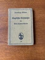 "Sammlung Göschen Englische Geschichte" Prof. Lambert Gerber, Boeken, Taal | Duits, Ophalen of Verzenden, Zo goed als nieuw