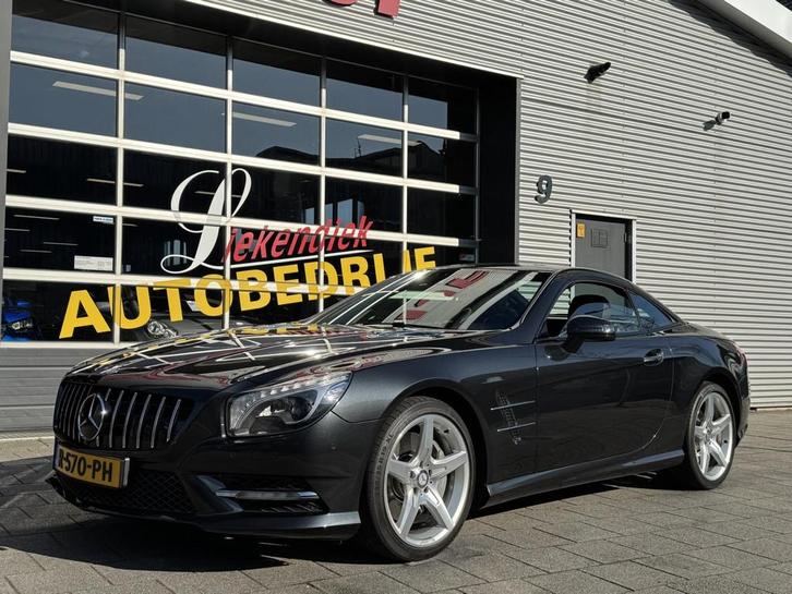 Mercedes-Benz SL-klasse 350 Panorama dak I Navigatie I Leer, Auto's, Mercedes-Benz, Bedrijf, Te koop, SL, ABS, Achteruitrijcamera