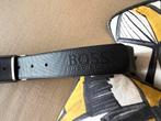 HUGO BOSS zwarte leren ceintuur riem nieuwstaat 116 cm BCBC, Kleding | Heren, Riemen en Ceinturen, Ophalen of Verzenden, Zo goed als nieuw