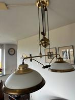 Anieke Hanglamp met Katrol, Huis en Inrichting, Lampen | Hanglampen, Ophalen, Gebruikt, Metaal, 75 cm of meer