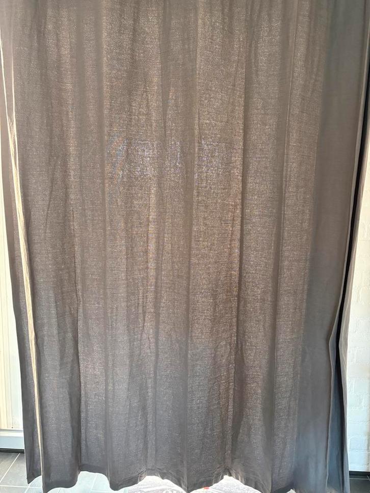 Dikke Overgordijnen 4 stuks, Huis en Inrichting, Stoffering | Gordijnen en Lamellen, Gebruikt, 200 cm of meer, 200 cm of meer