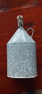 vintage emaille veldfles, Ophalen of Verzenden, Gebruikt